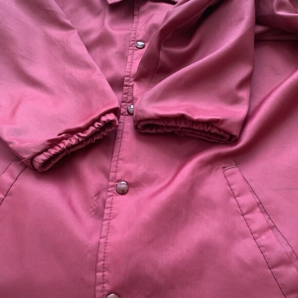 Florida State University FSU Windbreaker Men’s XL Garnet Red 1970's Chalk Line - Picture 12 of 15